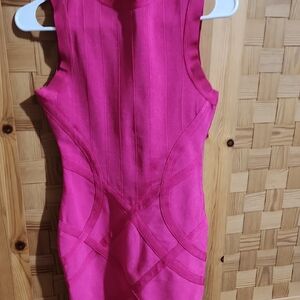 AKIRA Fuchsia Mini Dress